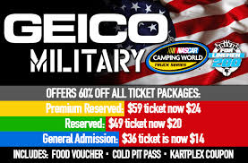 Tickpick is the only place that has no service fees there are a few ways you can save money on nascar tickets. Geico Military Appreciation Program Save On Nascar Tickets Now World Wide Technology Raceway