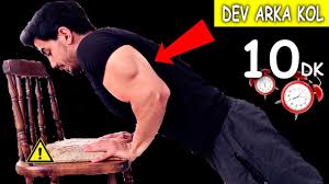 Dev Arka Kol Antrenmani Evde Kol Programi Youtube