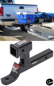 Curt Multipurpose Ball Mount With 2 Receiver For Bike Racks And Cargo Carriers 7 500 Lbs Cur Remorque Quad Remorque Utilitaire Et Remorque Porte Moto