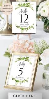 Printable Table Numbers Editable Table Numbers Wedding Table Numbers Table Number Template Pdf Instant Download Custom Table Number Cards Card Table Wedding Wedding Table Numbers Wedding Numbers