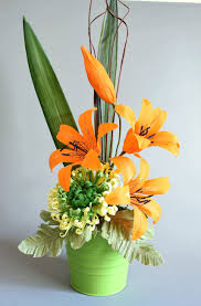 This Arrangement Was Made For A Patient In Hospital No Fuss No Mess And No Risk Of Allergy Paper Flower Arrangements Paper Flowers Paper Floral Arrangements