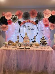 Birthday Party Fun And Decor Parties Birthday Simple Birthday Decorations Kitten Birthday Party Cat Birthday Party