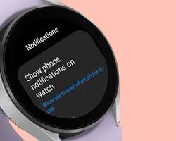 Imagen de smart bracelet displaying notifications