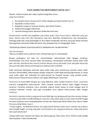 Kepada yg terhormat bapak kepala sekolah sk kps 2 pematangsiantar, yang terhormat undangan. Kata Sambutan Panitia Natal Berita Terbaru Hari Ini
