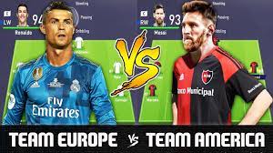 Последние твиты от vs america (@vsamerica). Team Europe Vs Team America Fifa 18 Experiment Youtube