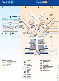 Frankfurt Airport Terminal Map Frankfurt Germany Airport Frankfurt Airport Airport Map