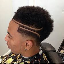 Low Temple Fade With Double Line Design Temp Fade Haircut Mens Haircuts Fade Haircuts For Men