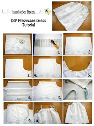 Making A Dress Out Of Pillowcases Pillowcase Dress Instructions Pillow Case Dress Tutorial Sewing Tutorials Pillowcase Dress