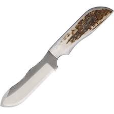 Anza MC4FE Anza Fixed Blade Knife with Elk Bone Handle - Knife Country, USA