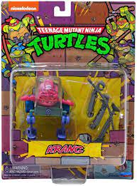Teenage Mutant Ninja Turtles TMNT 1987 Retro Krang 4 Action Figure Villains  Mutant Module Playmates - ToyWiz