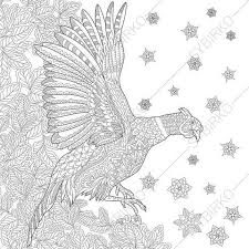 Coloring Pages For Adults Digital Coloring Pages Pheasant Etsy Bird Coloring Pages Animal Coloring Pages Coloring Pages