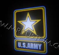 Army LED Door Projector Courtesy Puddle Logo Lights