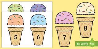 This item peachwave frozen yogurt & gelato gift card. Ice Cream And Sprinkles Number Matching Activity