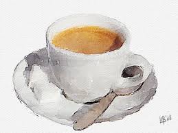 Coffee Cup A Photo On Flickriver Coffee Watercolor Art Watercolor Illustration