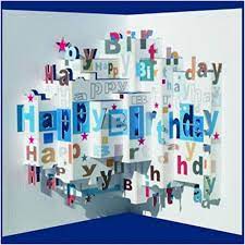 Everyone has a birthday, which means every single person you know should be celebrated at one point throughout the year. Ge Feng Amazing 3d Pop Up Greeting Card Happy Birthday Buy Online In United Arab Emirates At Desertcart Ae Productid 50194947