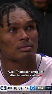 Ausar Thompson's Heartfelt Reaction to Jaden Ivey's Injury