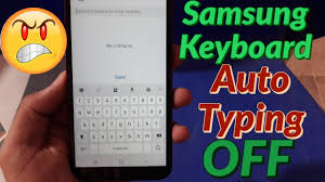 How To Turn Off Samsung Keyboard Auto Typing Android 9 Update How To Turn Off Autocorrect Youtube