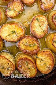 Melting Potatoes The Midnight Baker Yummy Roast Potatoes Best Potato Recipes Potato Side Dishes Side Dish Recipes Easy