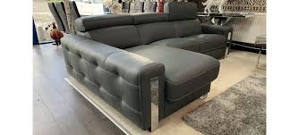 Find a great collection of leather sofas, couches & loveseats at costco. Dubai Semi Aniline Leather Corner Sofa Lhf Grey Pedro Ortiz Hand Made Sofa Leather Sofa World