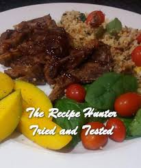 Mediterranean flavors pair especially well with lamb chops, so why not try couscous? Feriel S Braised Lamb Loin Chops With Veggies Cous Cous And Mango Salad Esme Salon