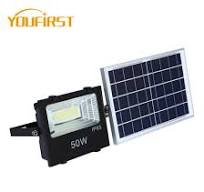 Photocell Control Industrial Outdoor Reflector Solar Powered Flood Light
