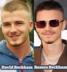 David Beckham with Romeo Beckham 😍