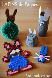 Recette pate a papier mache (pâte à bois & papier). Diy Bricolage Paques Lapins A Gogo
