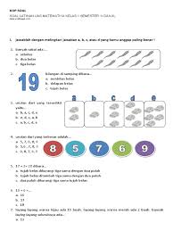 Soal kelas 1 sd matematika. Latihan Soal Matematika Kelas 1 Masnurul