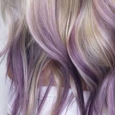 No, this blonde hasn't graduated from college or anything. 25 Styles That Make Purple Highlights Look Totally Wearable