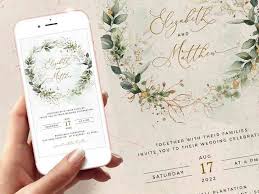 Choose a card template that matches your invitation design for a cohesive look. Wedding E Vites How To Send Digital Wedding Invitations