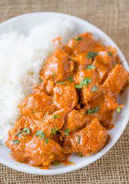 Indian butter chicken consists of pieces of tandoori chicken cooked in a tangy, velvety tomato cream sauce. Slow Cooker Indian Butter Chicken Recipe Dinner Then Dessert
