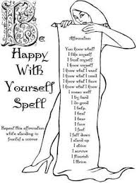 Magick Spells Be Happy With Yourself Spell By Maiden11976 Spells Witchcraft Magick Spells Book Of Shadows