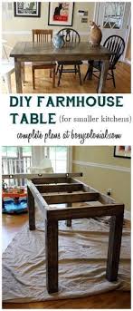 Diy Farmhouse Table Tutorial Diy Farmhouse Table Farmhouse Table Plans Small Farmhouse Table