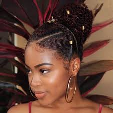 Women with all face shapes, and hair types with long and medium length hair are matching to the look. Check Out Our 24 Easy To Do Updos Perfect For Any Occasion Naturallycurly Com