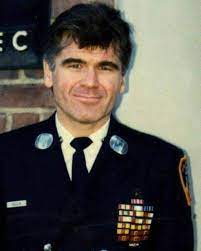 Capt. Paddy Brown (FDNY 3 Truck/Ladder 3): “I'm on the 35th floor, okay,  okay?. Just relay to the command post we're trying to get up. There's  numerous civilians at all stairwells, numerous
