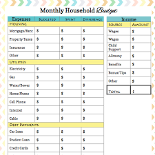Your 6 Step Guide To Making A Personal Budget Monthly Budget Worksheet Monthly Budget Printable Budgeting Worksheets