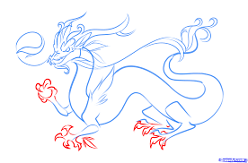 How To Draw A Chinese Dragon Easy Step By Step Dragons Draw A Dragon Fantasy Free Online Draw Easy Dragon Drawings Japanese Dragon Japanese Dragon Drawing