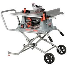Worksite Table Saw With Rolling Stand 10 In King Canada Canac