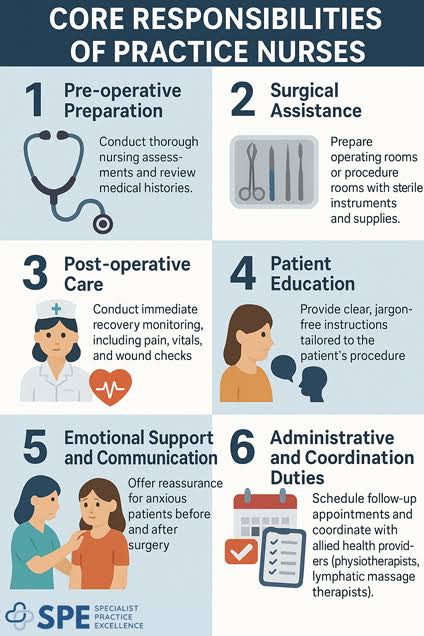 Core Responsibilities of Plastic Surgery Care, AI generated