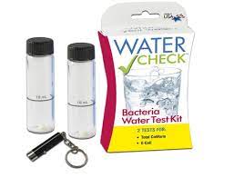 Simply fill the jar with water and wait 48 hours. Water Check Bacteria Test Kit Order Code 3048 12 Najem Alshahab Equipment Trading L L C