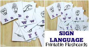 A deck of 50 american sign language (asl) ca. Free Printable Flashcards Sign Language Alphabet Flashcards