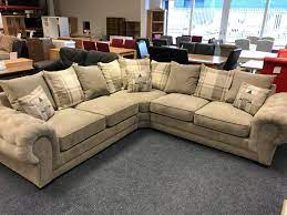More information about our corner sofas. Venice Large Corner Sofa Grey Fabric The Clearance Zone