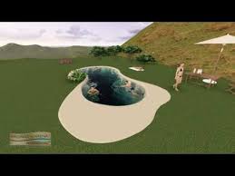 Piscina De Diseno Verdina 12x6m Piscinas De Arena Natursand Piscina De Arena Piscina Piscinas De Lujo