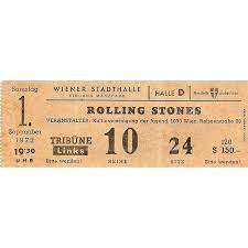 Rolling Stones Ticket Vienna Rolling Stones Vienna Polyvore Set