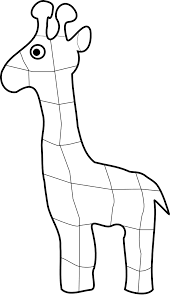 Giraffes are the tallest living land animals on earth! Giraffe Pumpkin Templates