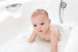 No baby bath is truly complete without a fabulous lotion to finish things off. Sweet Baby Boy In Bath Stock Photo Picture And Royalty Free Image Image 7848377