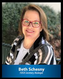 ICTC Employee Spotlight: Beth Schesny is the FOCUS Secretary at our  Muskogee campus. Beth resides in Muskogee and has 1 son