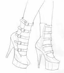 High Heel Drawing By Dapopdude On Deviantart