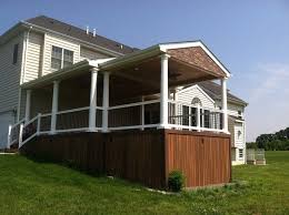It also provides you with a living space suitable for outdoor entertaining or relaxing. Building A Roof Over Your Deck Decks Com