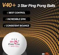 Double Fish Ping Pong Balls - High-Performance ABS V40+ 3 Star Table Tennis  Balls 6 PCS White & 6 PCS Orange : Amazon.com.au: Sports, Fitness & ...